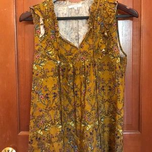 Dark floral blouse xs, from Pleione.  Near new!